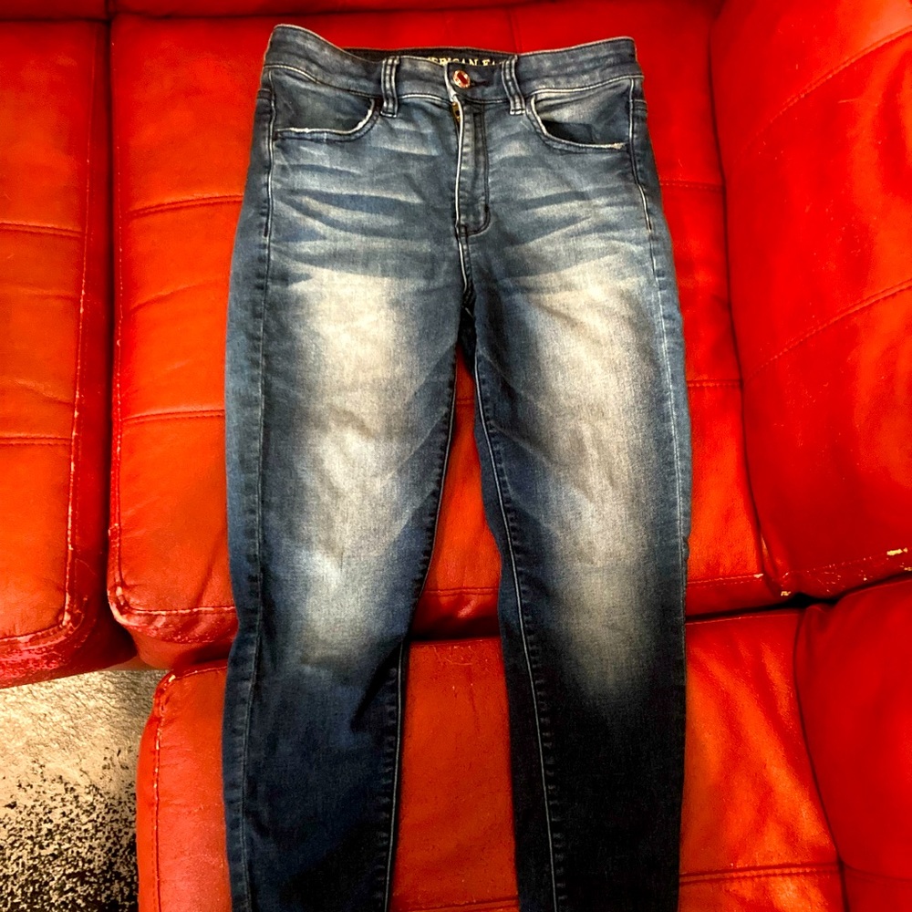 High rise super stretch American Eagle jeggings
